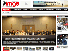 Tablet Screenshot of imgegazetesi.com